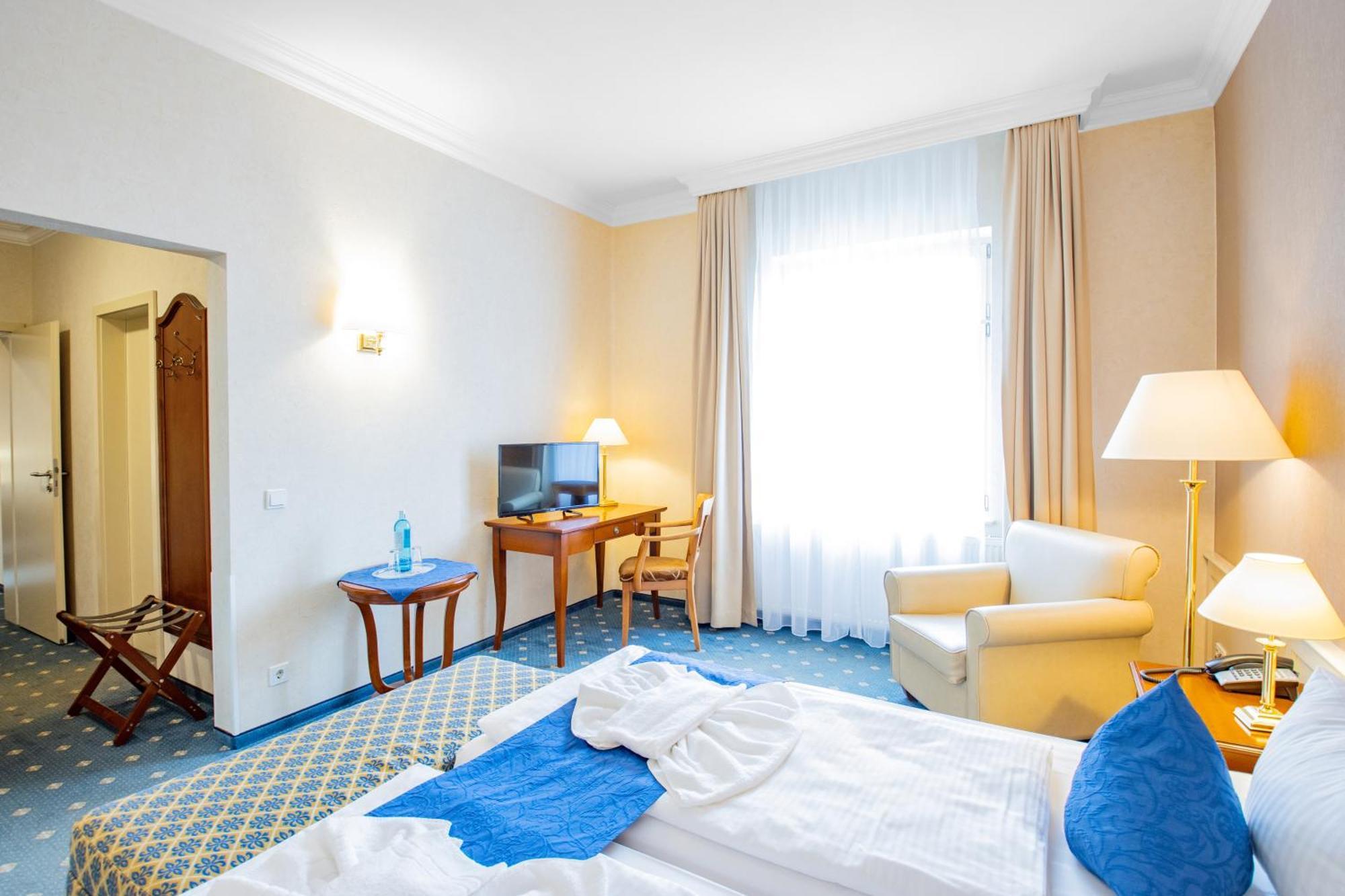 Seehotel Grossraeschen Esterno foto