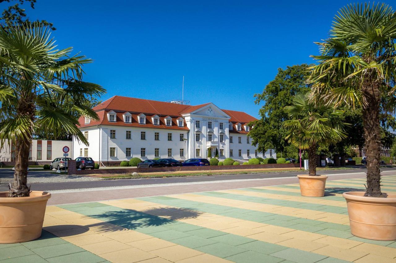 Seehotel Grossraeschen Esterno foto
